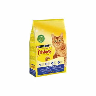 Сухой корм для кошек Purina Friskies Sterile с лососем и овощами 270 г (7613035352346)