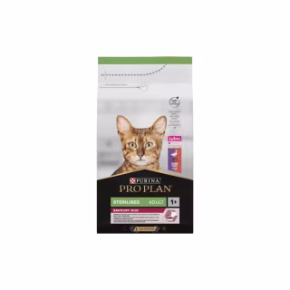 Сухий корм для кішок Purina Pro Plan для стерилізованих/кастрованих з качкою і печінкою 1.5 кг (7613036732369)