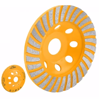 Чашка шлифовальная Tolsen алмазная 125x22.2мм Турбо (76682)