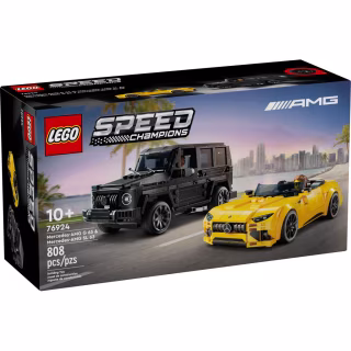 Конструктор LEGO Speed Champions Mercedes-AMG G 63 и Mercedes-AMG SL 63 (76924)