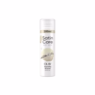 Гель для бритья Satin Care Vanilla Cashmere для сухой кожи 200 мл (7702018399567)
