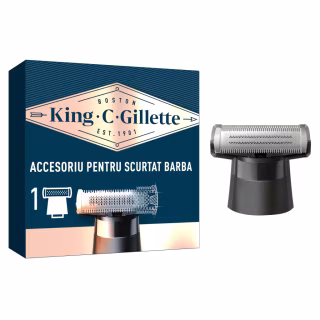 Аксессуары к машинкам для стрижки Gillette King C. Gillette Style Master Blade Насадка на триммер для бороды (7702018602148)