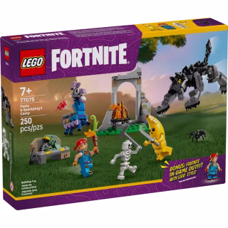 Конструктор LEGO Fortnite Табір Peely та Sparkplug (77075)