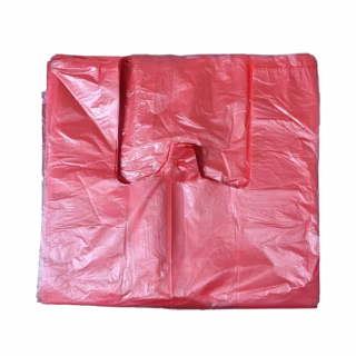 Пакети для продуктів Romus Майка Червона 25x6x45 см 100 шт. (785810)