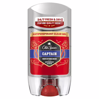 Антиперспірант Old Spice Captain Прозорий гелевий 70 мл (8006530030397)
