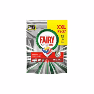 Таблетки для посудомоечных машин Fairy Platinum Plus All in One Lemon 65 шт. (8006530115575)