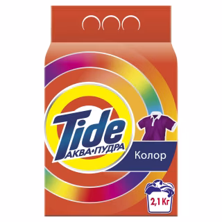 Пральний порошок Tide Аква-Пудра Color 2.1 кг (8006540534274)