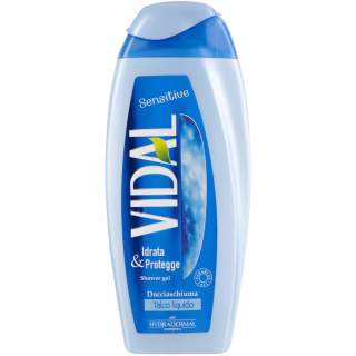 Гель для душу Vidal Ніжність пудри 250 мл (8008970008233)