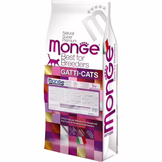 Сухой корм для кошек Monge Cat Sterilised со вкусом курицы и лосося 10 кг (8009470005135)
