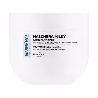 Маска для волосся Brelil Numero Milky Hair Mask Ультраживильна 400 мл (8011935088058)
