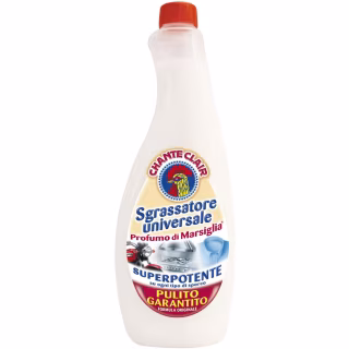 Спрей для чистки кухни ChanteClair Sgrassatore Обезжиривающий Марсельское мыло Запаска 600 мл (8015194508180)