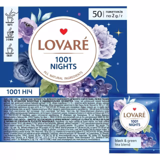 Чай Lovare 1001 Ночь  50 шт (816218)