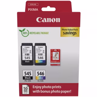 Картридж Canon PG-545/CL-546 Multipack BK+Color (8287B008)
