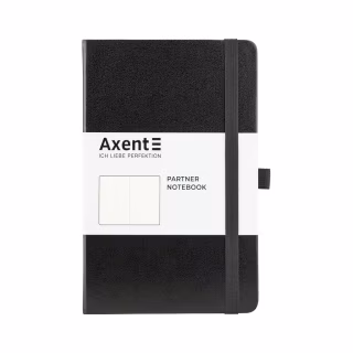 Книга записная Axent Partner 125х195 мм без линовки 96 листов Черная (8307-01-A)