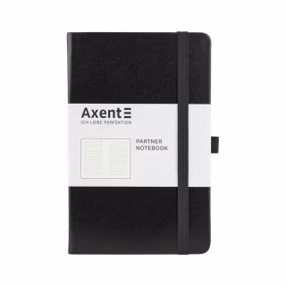 Книга записная Axent Partner 125х195 мм в линейку 96 листов Черный (8308-01-A)