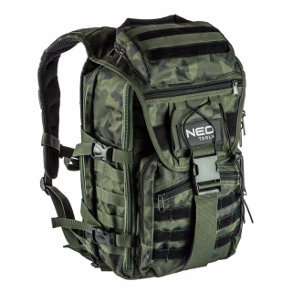 Сумка для инструмента Neo Tools рюкзак Camo, 30л, 50х29.5х19см, полиэстер 600D, усиленный, камуфляж (84-321)