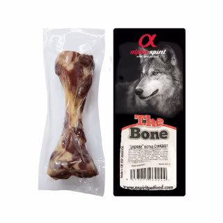 Ласощі для собак Alpha Spirit Ham Bone Standard Vacuum "Стандарт" 20 см (8437015969244)