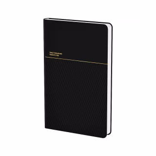 Еженедельник Axent датированный 2026 Partner Traces 125х195, черный (8526-26-1-A)
