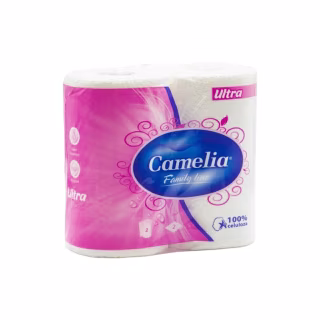 Бумажные полотенца Camelia Ultra Белые 2 слоя 2 рулона (8606107569864)