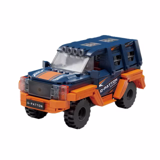 Конструктор Pantasy George Patton G-PATTON ️GX 1:18 помаранчевий (86701)