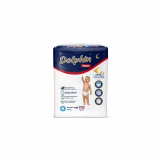 Подгузники Dolphin Dolphin 6 Exta large 15+ кг 20 шт (8680131207251)
