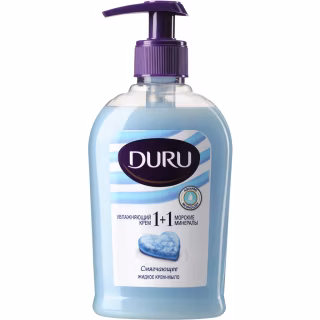 Жидкое мыло Duru 1 + 1 Крем и Морские минералы 300 мл (8690506491604)