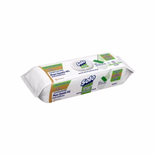 Серветки для прибирання Solo Natural Power Вологі Для прибирання підлоги 50 шт. (8690530072718)