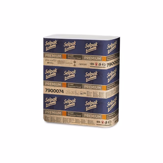 Бумажные полотенца Selpak Professional Premium Z-сложение 2 слоя 200 листов (8690530786875)