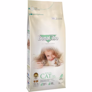 Сухой корм для кошек BonaCibo Adult Cat Lamb&Rice 2 кг (8694686406120)