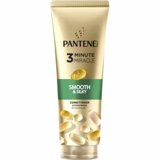 Кондиціонер для волосся Pantene Pro-V 3 Minute Miracle Гладке та шовковисте 220 мл (8700216823609)