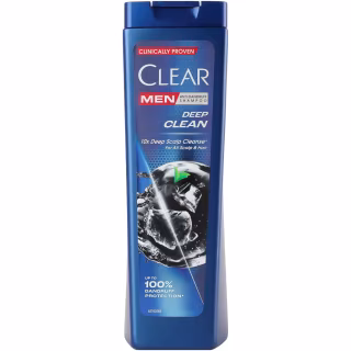 Шампунь Clear Проти лупи для чоловіків Глибоке очищення 225 мл (8720181457159)