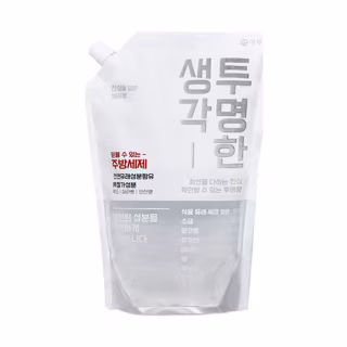 Засіб для ручного миття посуду Aekyung Trio Transparent Thinking Запаcка 1 л (8801046275566)