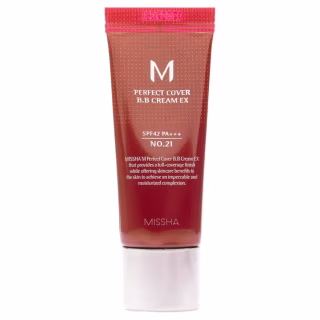 BB-крем Missha M Perfect Cover BB Cream EX SPF42/PA+++ 21 - Light Beige (8809747940752)