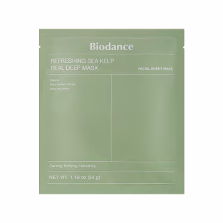 Маска для обличчя Biodance Refreshing Sea Kelp Real Deep Mask 34 г (8809937361473)