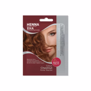 Хна Fito Barva Henna Natural Tinted Відтінкова Каштан 25 г (8908011049754)