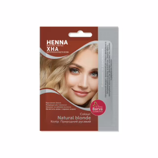 Хна Fito Barva Henna Natural Tinted Відтінкова Природний русявий 25 г (8908011049778)