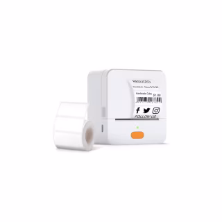 Принтер этикеток UKRMARK UP1WT bluetooth, USB, белый (900772)