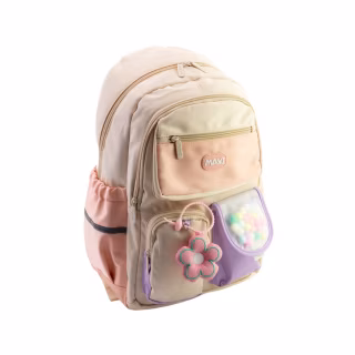 Рюкзак шкільний Maxi 18" Пісочний (90187-milk white)