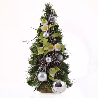 Штучна ялинка YES! Fun Пролісок 0,46 м з прикрасами (904291)