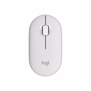 Мышка Logitech Pebble M350s Wireless White (910-007013)