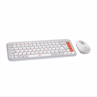 Комплект Logitech POP Icon Combo Bluetooth UA Off-White (920-013141)