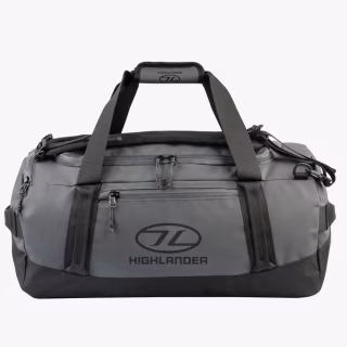 Дорожня сумка Highlander водозахисна Hauler Duffel 45L Dark Grey (DB132-DGY) (931676)