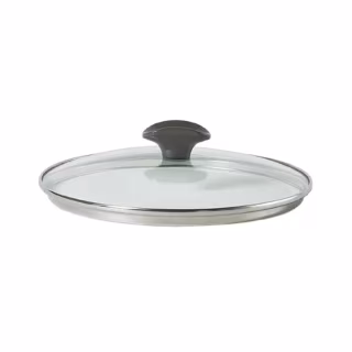 Кришка для посуду TVS скляна з металевим обідком 32 см (94651320030101)