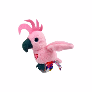 Інтерактивна іграшка Happy Yappers браслет "Веселі базікали" Какаду рожевий (9595)