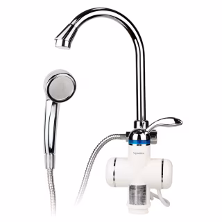 Проточный водонагреватель AQUATICA LZ 3.0кВт 0.4-5бар для ванн (9795203)