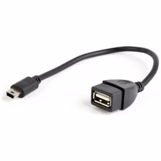 Переходник OTG USB 2.0 AF to Mini 5P 0.15m Cablexpert (A-OTG-AFBM-002)
