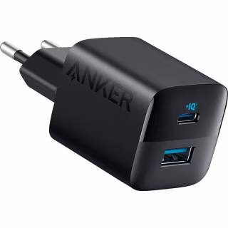 Зарядний пристрій Anker PowerPort 323 - 33W Dual-Port USB-C Black (A2331G11)