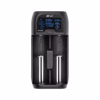Зарядний пристрій для акумуляторів PowerPlant PP-UM2 (Ni-Mh, Ni-Cd, Li-ion, LiFePO4 / input DC 5V/2A) (AA620180)
