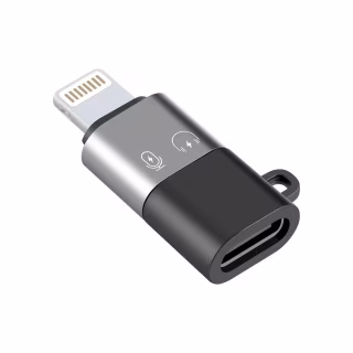 Перехідник USB-C F to Lightning M charger-audio XoKo (AC-029)