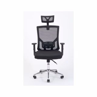 Офисное кресло Richman Роджер хром сетка чорная (ADD0002376)